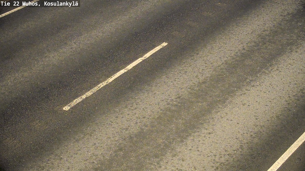 Kelikamerat Kuva Tie 22 Muhos, Kosulankylä, Muhos, Pohjois-Pohjanmaa