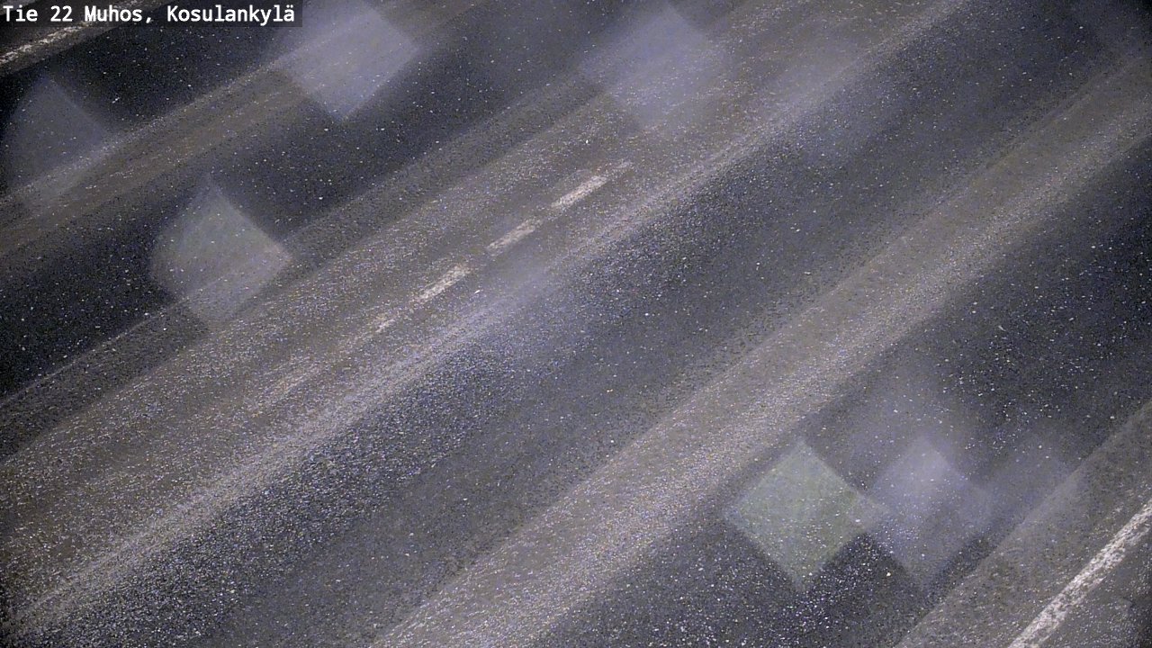 Kelikamerat Kuva Tie 22 Muhos, Kosulankylä, Muhos, Pohjois-Pohjanmaa