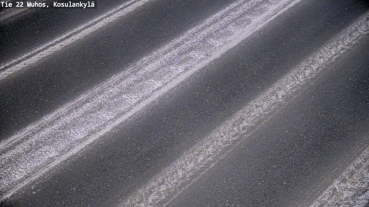 Kelikamerat Kuva Tie 22 Muhos, Kosulankylä, Muhos, Pohjois-Pohjanmaa