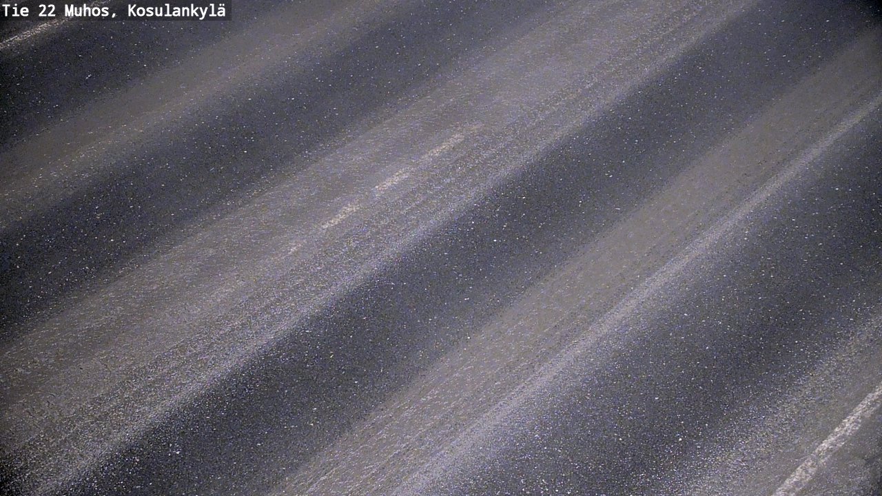 Kelikamerat Kuva Tie 22 Muhos, Kosulankylä, Muhos, Pohjois-Pohjanmaa