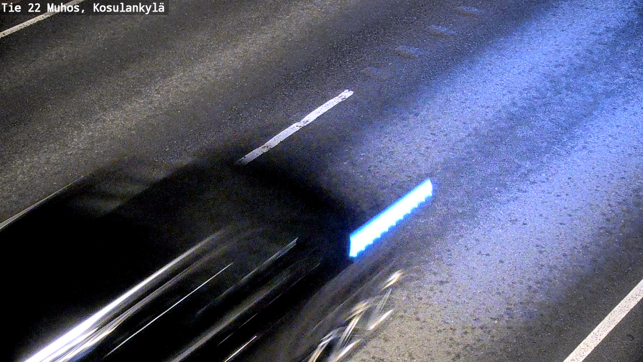 Kelikamerat Kuva Tie 22 Muhos, Kosulankylä, Muhos, Pohjois-Pohjanmaa