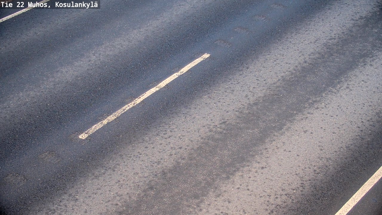 Kelikamerat Kuva Tie 22 Muhos, Kosulankylä, Muhos, Pohjois-Pohjanmaa