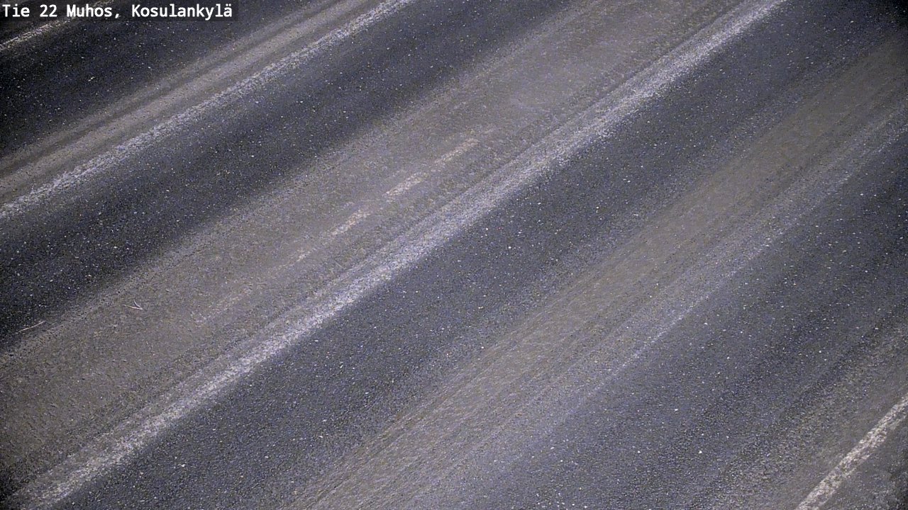 Kelikamerat Kuva Tie 22 Muhos, Kosulankylä, Muhos, Pohjois-Pohjanmaa