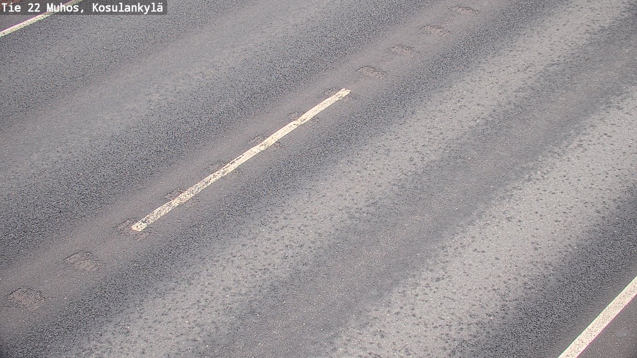 Kelikamerat Kuva Tie 22 Muhos, Kosulankylä, Muhos, Pohjois-Pohjanmaa