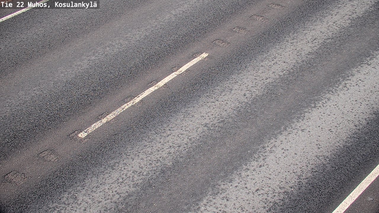 Kelikamerat Kuva Tie 22 Muhos, Kosulankylä, Muhos, Pohjois-Pohjanmaa