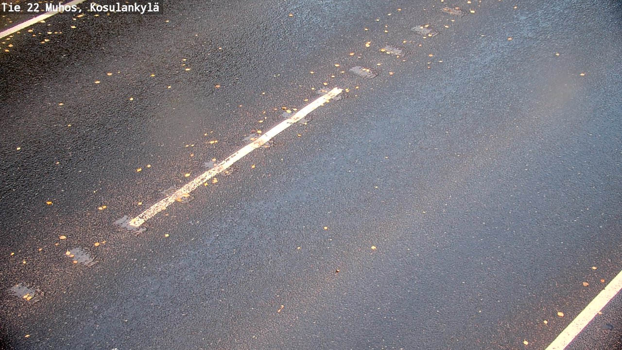 Kelikamerat Kuva Tie 22 Muhos, Kosulankylä, Muhos, Pohjois-Pohjanmaa