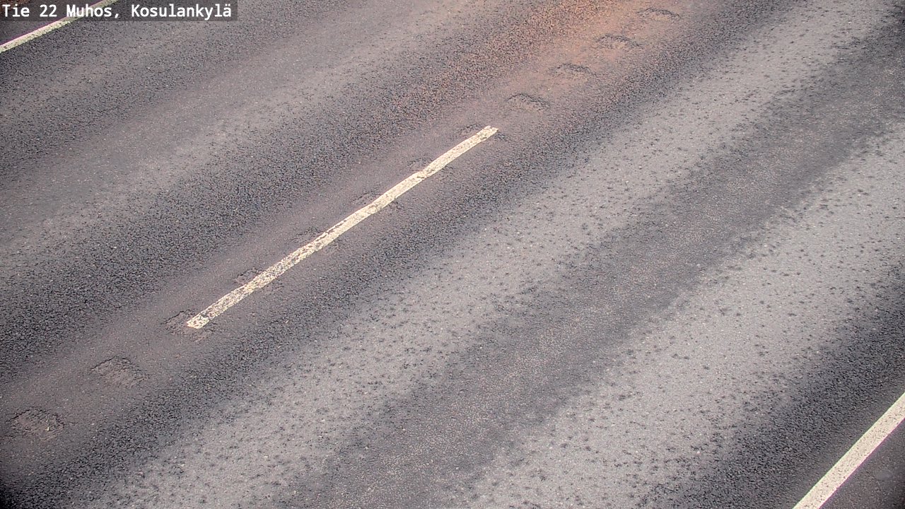 Kelikamerat Kuva Tie 22 Muhos, Kosulankylä, Muhos, Pohjois-Pohjanmaa