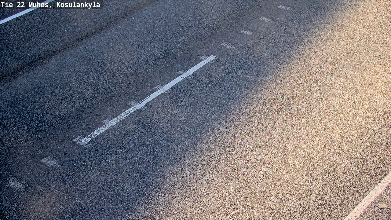 Kelikamerat Kuva Tie 22 Muhos, Kosulankylä, Muhos, Pohjois-Pohjanmaa