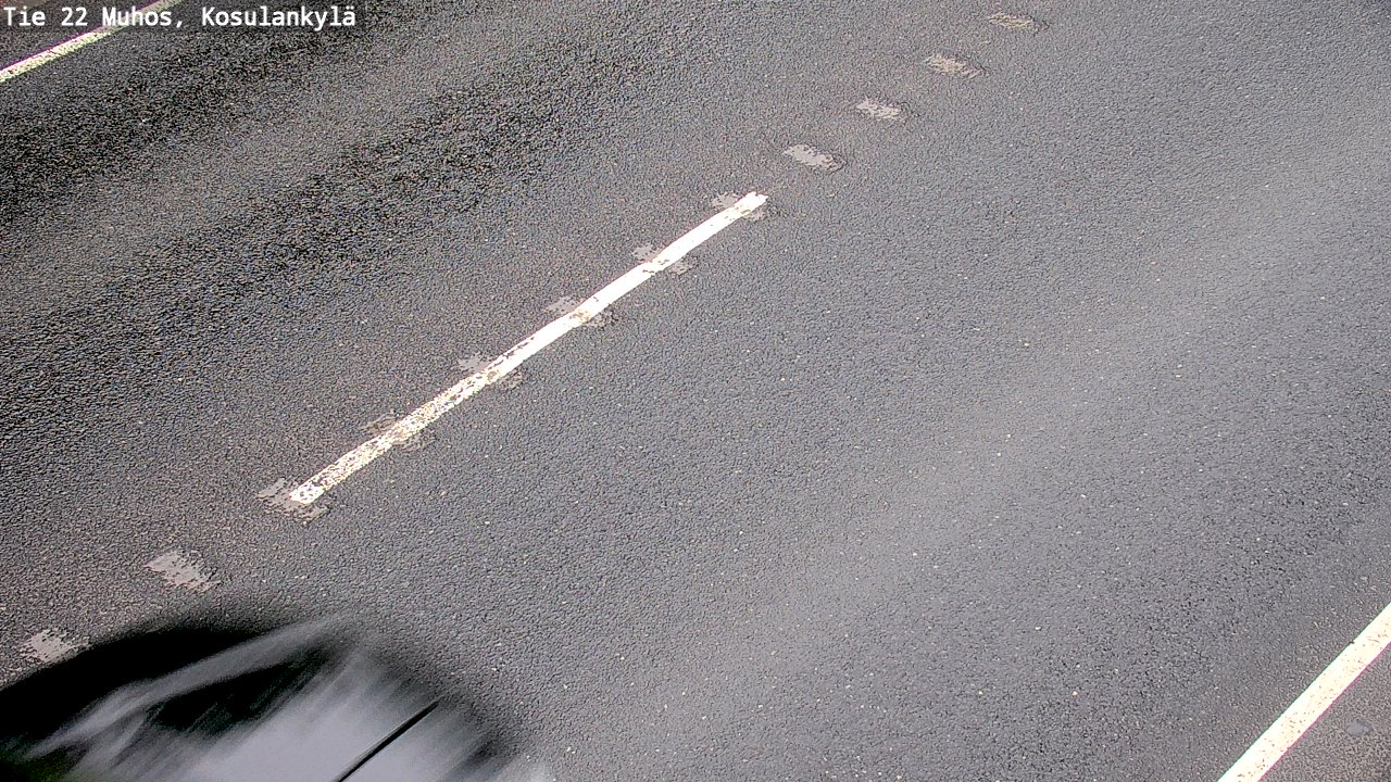Weather Camera Image Road 22 Muhos, Kosulankylä, Muhos, Pohjois-Pohjanmaa