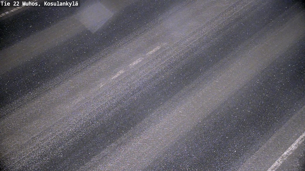 Kelikamerat Kuva Tie 22 Muhos, Kosulankylä, Muhos, Pohjois-Pohjanmaa