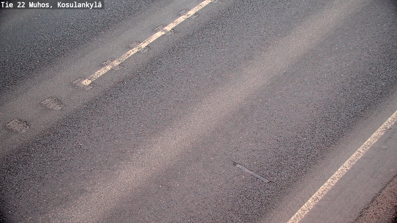 Kelikamerat Kuva Tie 22 Muhos, Kosulankylä, Muhos, Pohjois-Pohjanmaa