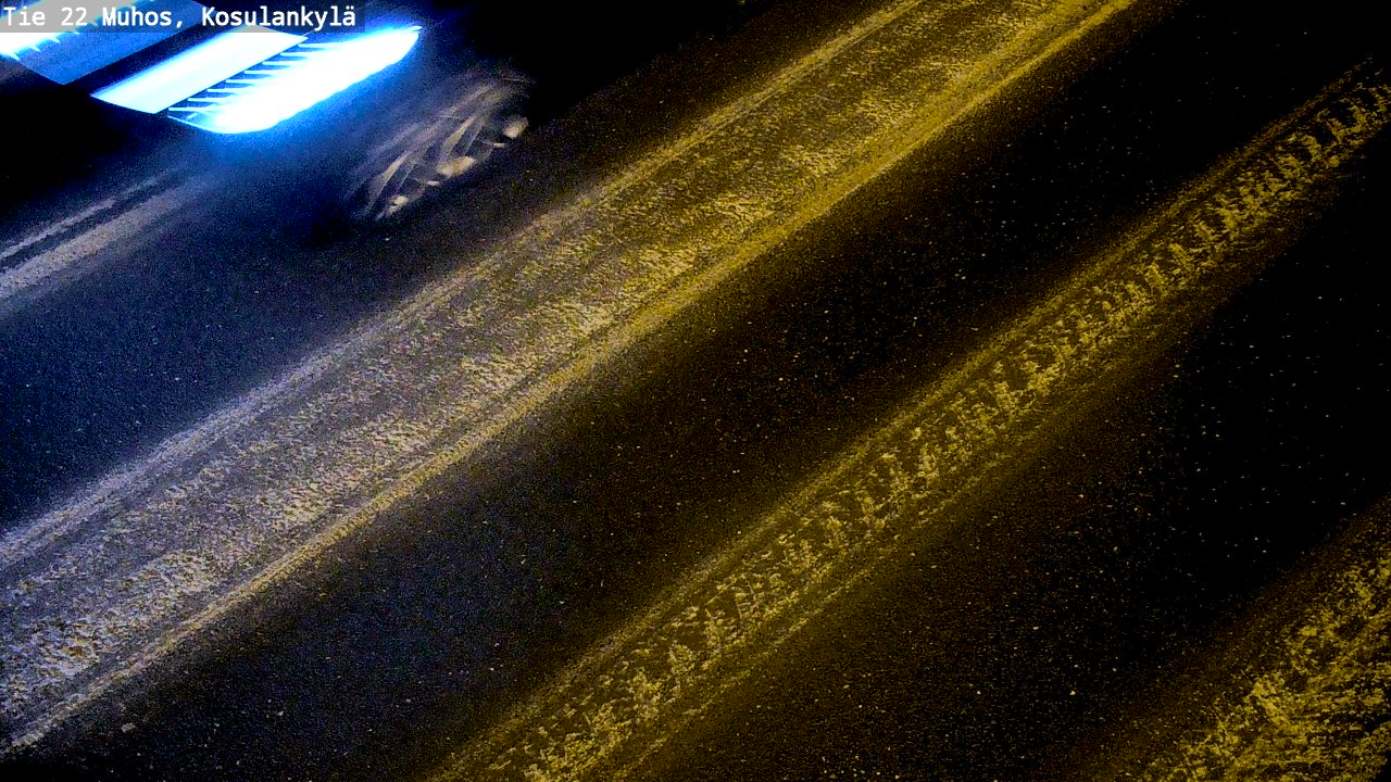 Kelikamerat Kuva Tie 22 Muhos, Kosulankylä, Muhos, Pohjois-Pohjanmaa