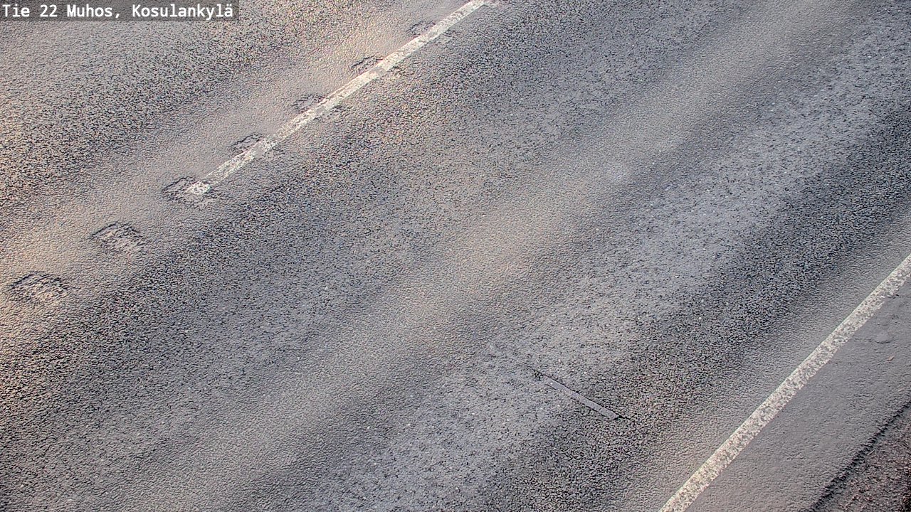 Kelikamerat Kuva Tie 22 Muhos, Kosulankylä, Muhos, Pohjois-Pohjanmaa