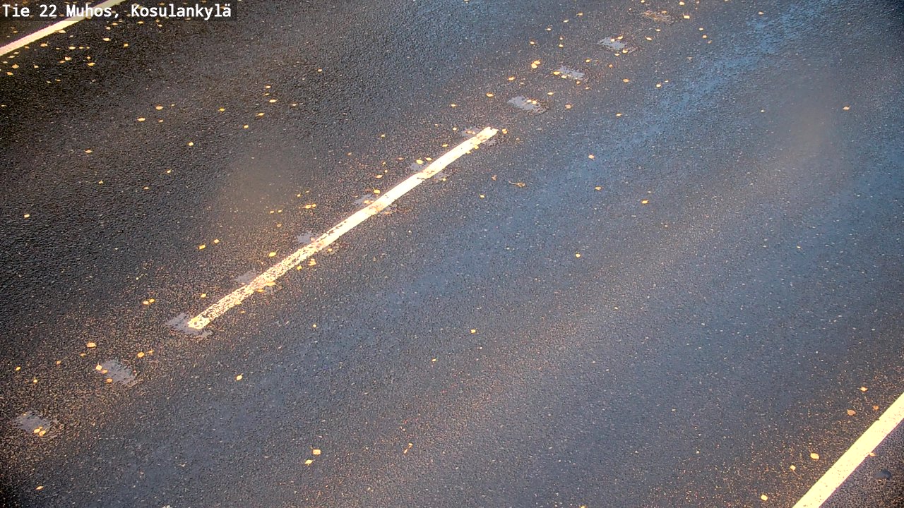 Kelikamerat Kuva Tie 22 Muhos, Kosulankylä, Muhos, Pohjois-Pohjanmaa