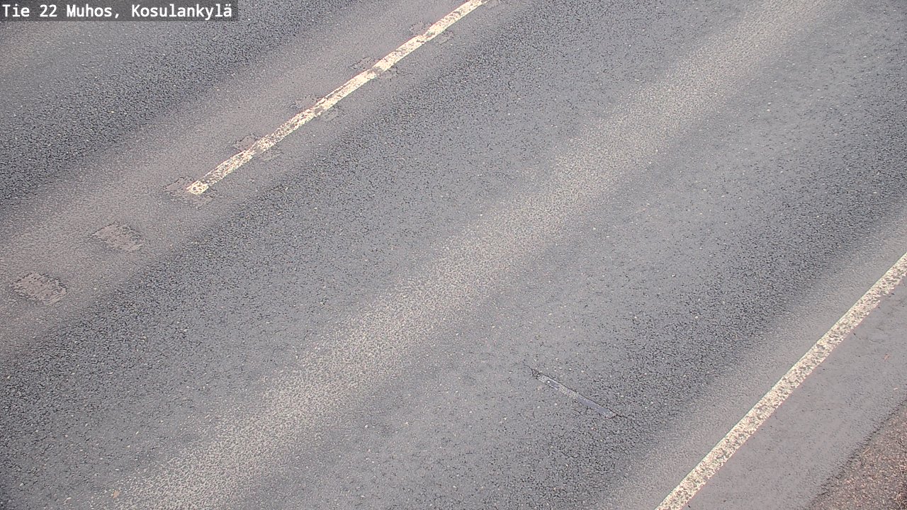 Kelikamerat Kuva Tie 22 Muhos, Kosulankylä, Muhos, Pohjois-Pohjanmaa