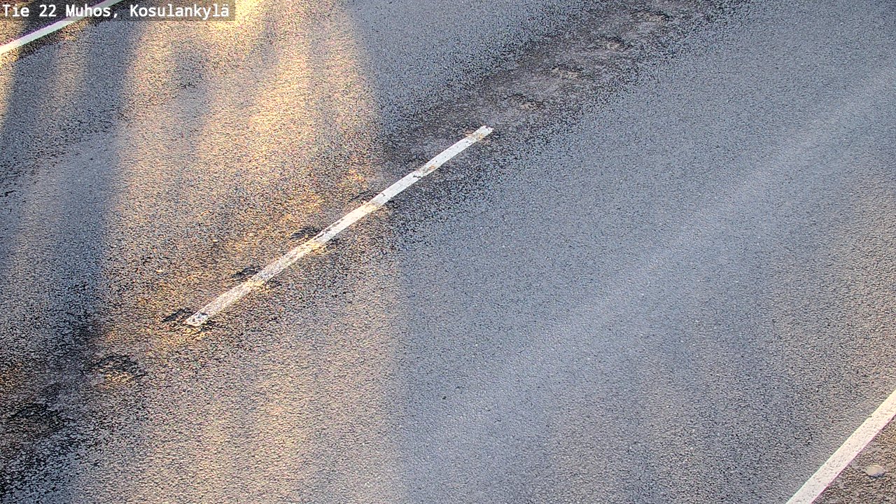 Kelikamerat Kuva Tie 22 Muhos, Kosulankylä, Muhos, Pohjois-Pohjanmaa