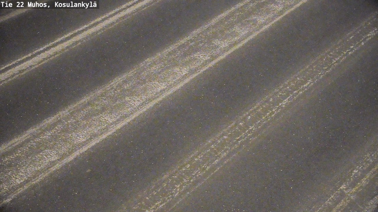 Kelikamerat Kuva Tie 22 Muhos, Kosulankylä, Muhos, Pohjois-Pohjanmaa