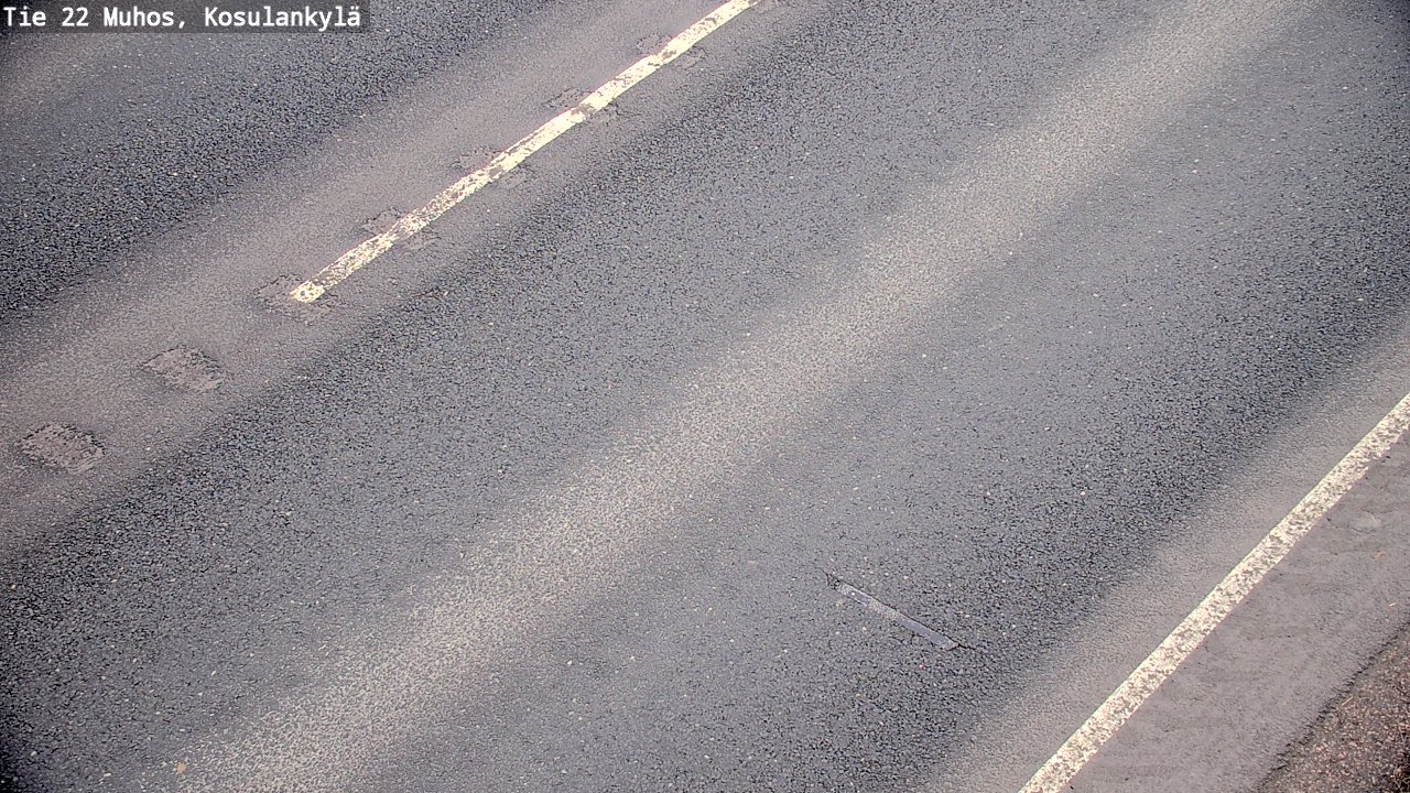 Kelikamerat Kuva Tie 22 Muhos, Kosulankylä, Muhos, Pohjois-Pohjanmaa