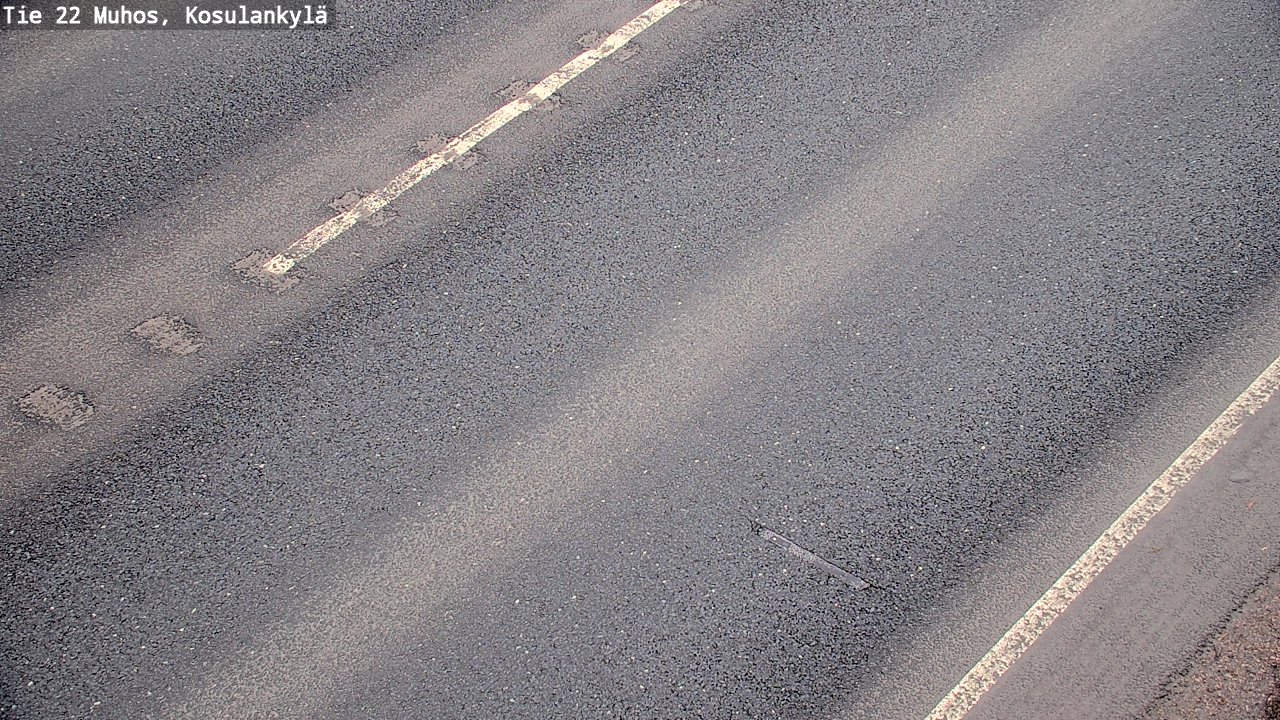 Kelikamerat Kuva Tie 22 Muhos, Kosulankylä, Muhos, Pohjois-Pohjanmaa