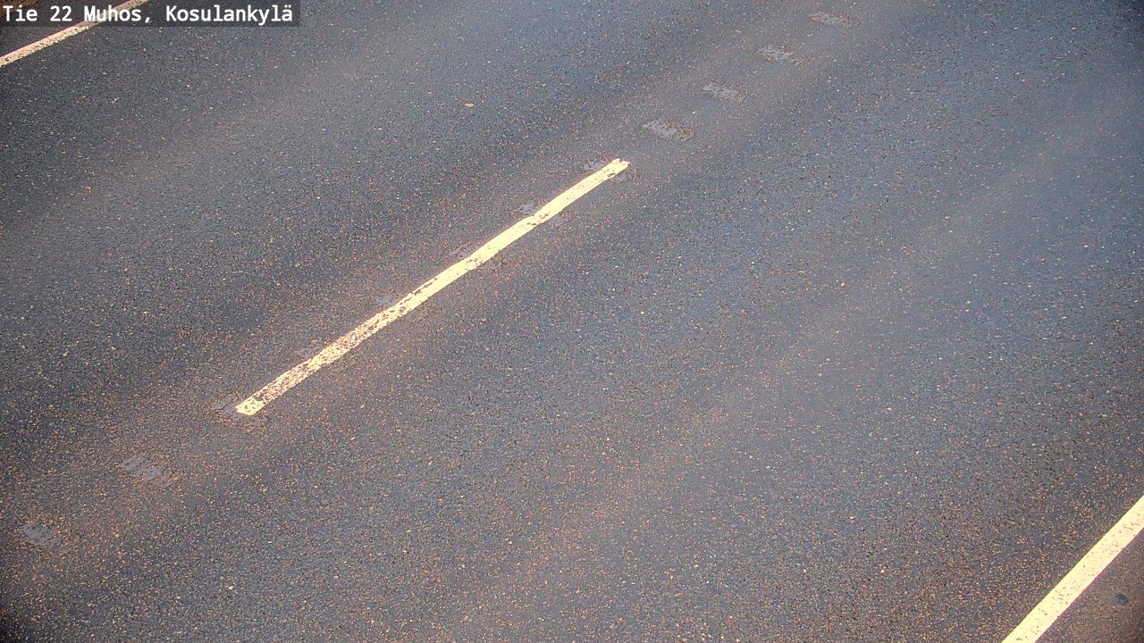 Kelikamerat Kuva Tie 22 Muhos, Kosulankylä, Muhos, Pohjois-Pohjanmaa