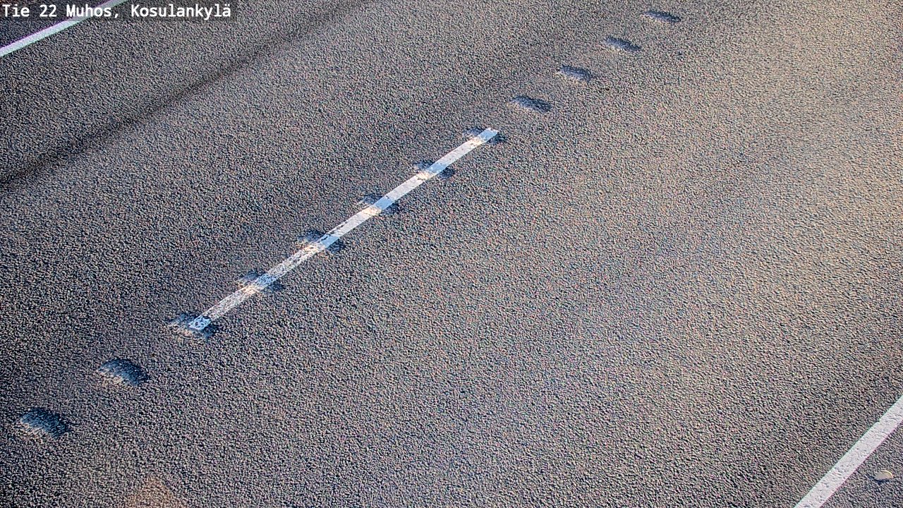 Kelikamerat Kuva Tie 22 Muhos, Kosulankylä, Muhos, Pohjois-Pohjanmaa