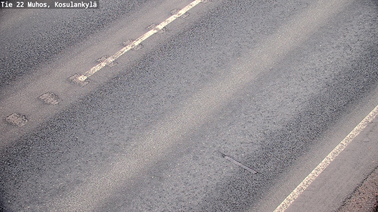 Kelikamerat Kuva Tie 22 Muhos, Kosulankylä, Muhos, Pohjois-Pohjanmaa