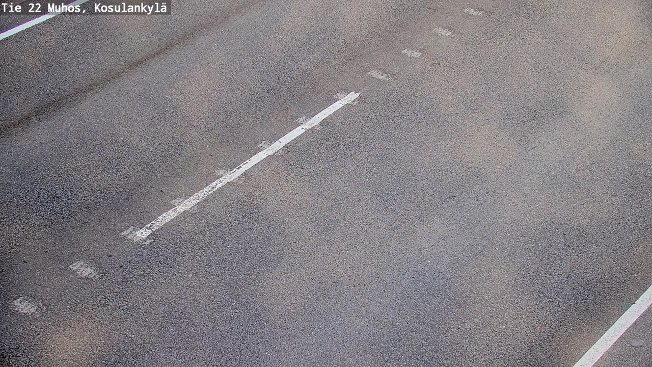 Kelikamerat Kuva Tie 22 Muhos, Kosulankylä, Muhos, Pohjois-Pohjanmaa