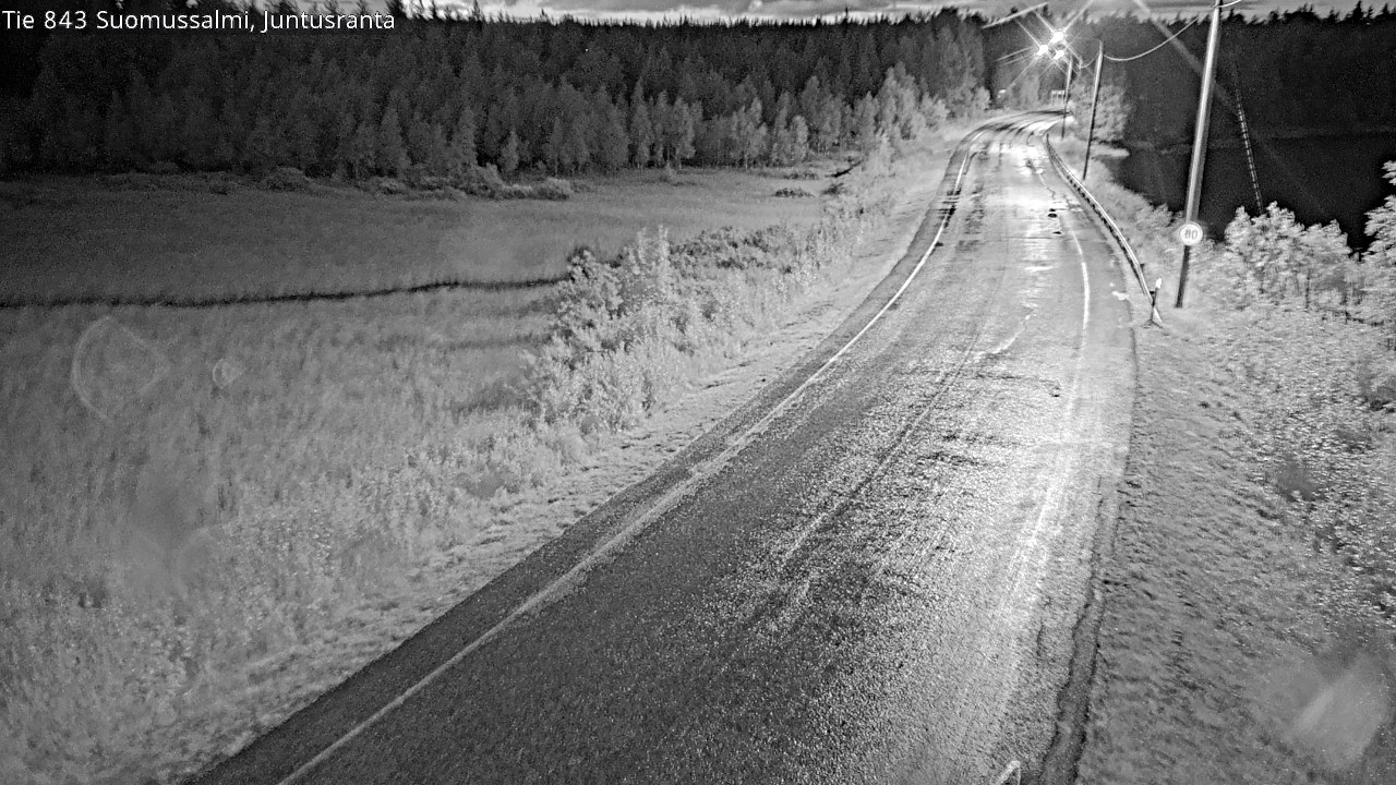 Kelikamerat Kuva Tie 843 Suomussalmi, Juntusranta, Suomussalmi, Kainuu