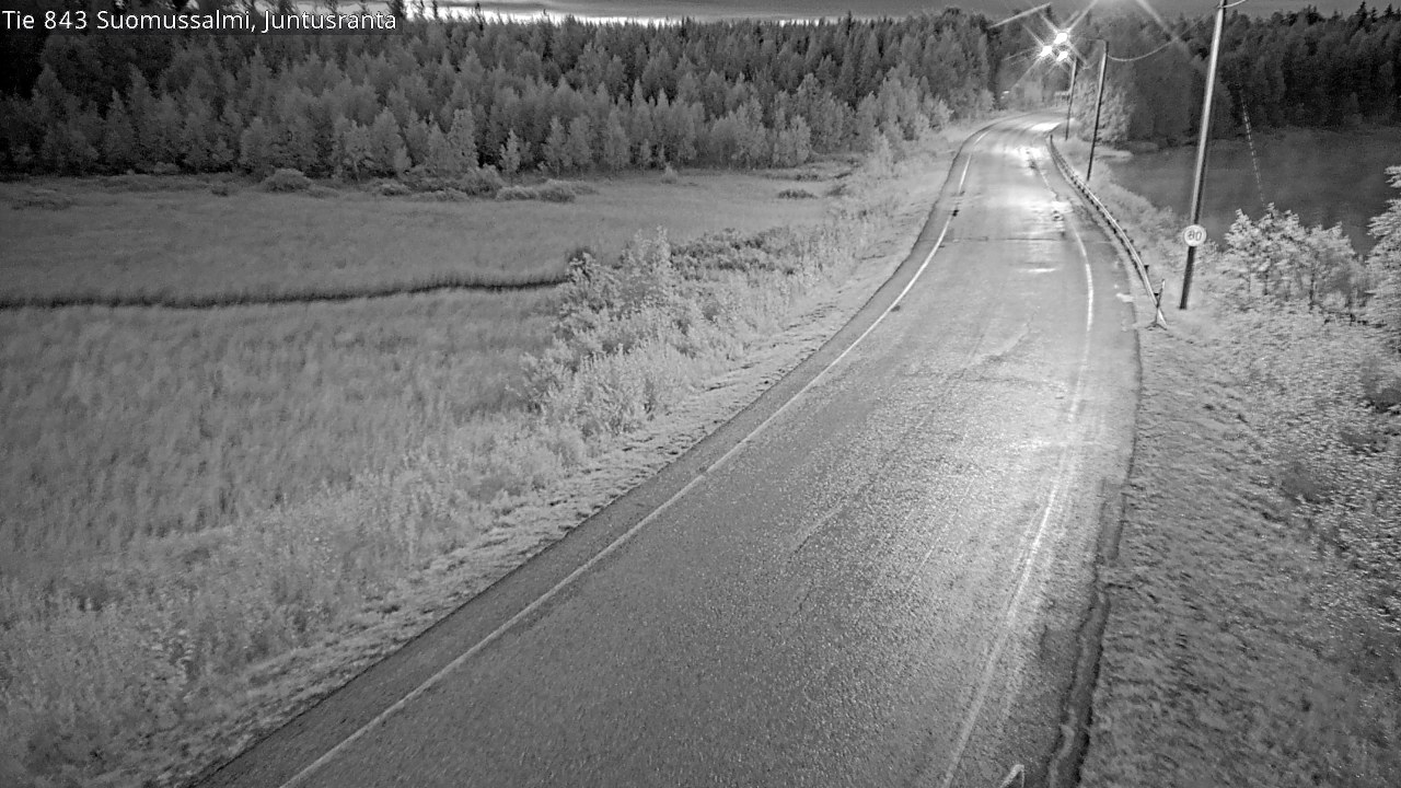 Kelikamerat Kuva Tie 843 Suomussalmi, Juntusranta, Suomussalmi, Kainuu