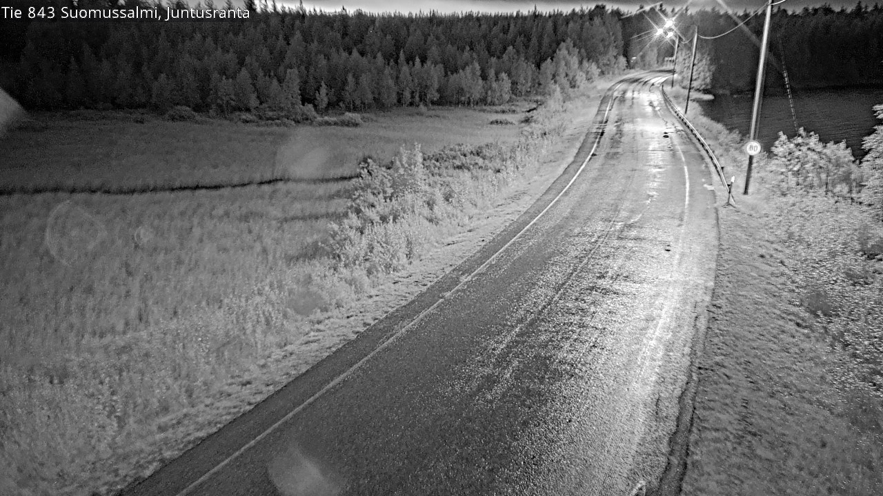 Kelikamerat Kuva Tie 843 Suomussalmi, Juntusranta, Suomussalmi, Kainuu