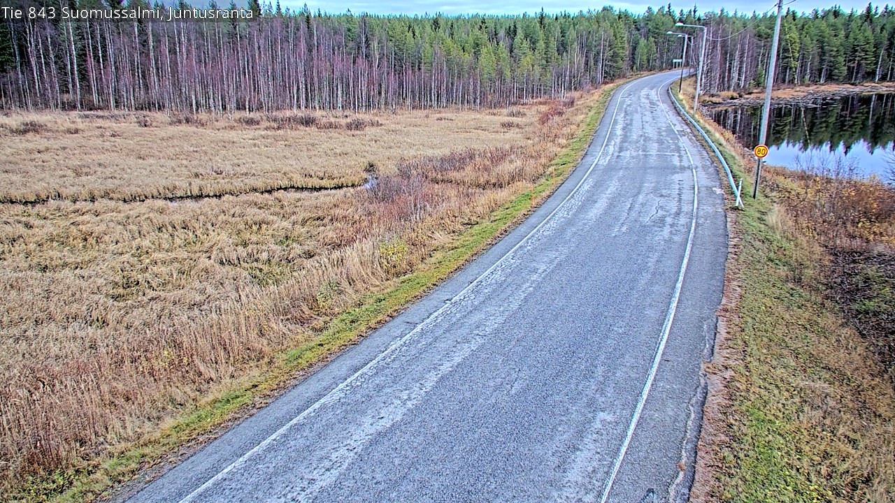 Kelikamerat Kuva Tie 843 Suomussalmi, Juntusranta, Suomussalmi, Kainuu