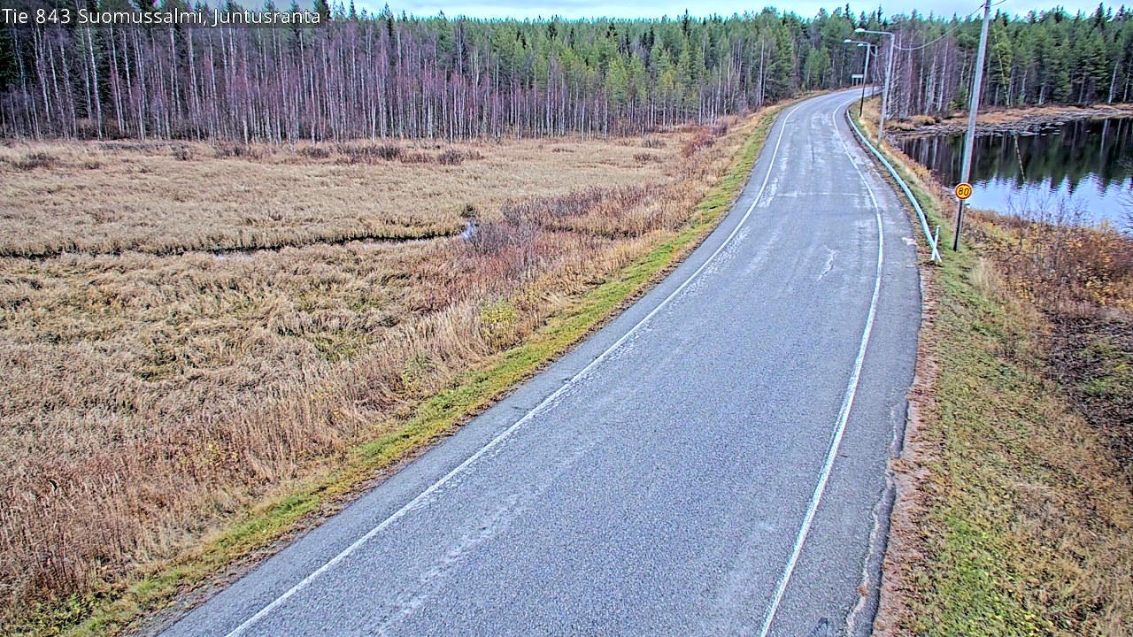 Kelikamerat Kuva Tie 843 Suomussalmi, Juntusranta, Suomussalmi, Kainuu