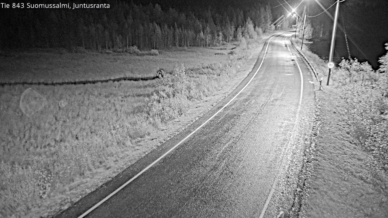 Kelikamerat Kuva Tie 843 Suomussalmi, Juntusranta, Suomussalmi, Kainuu