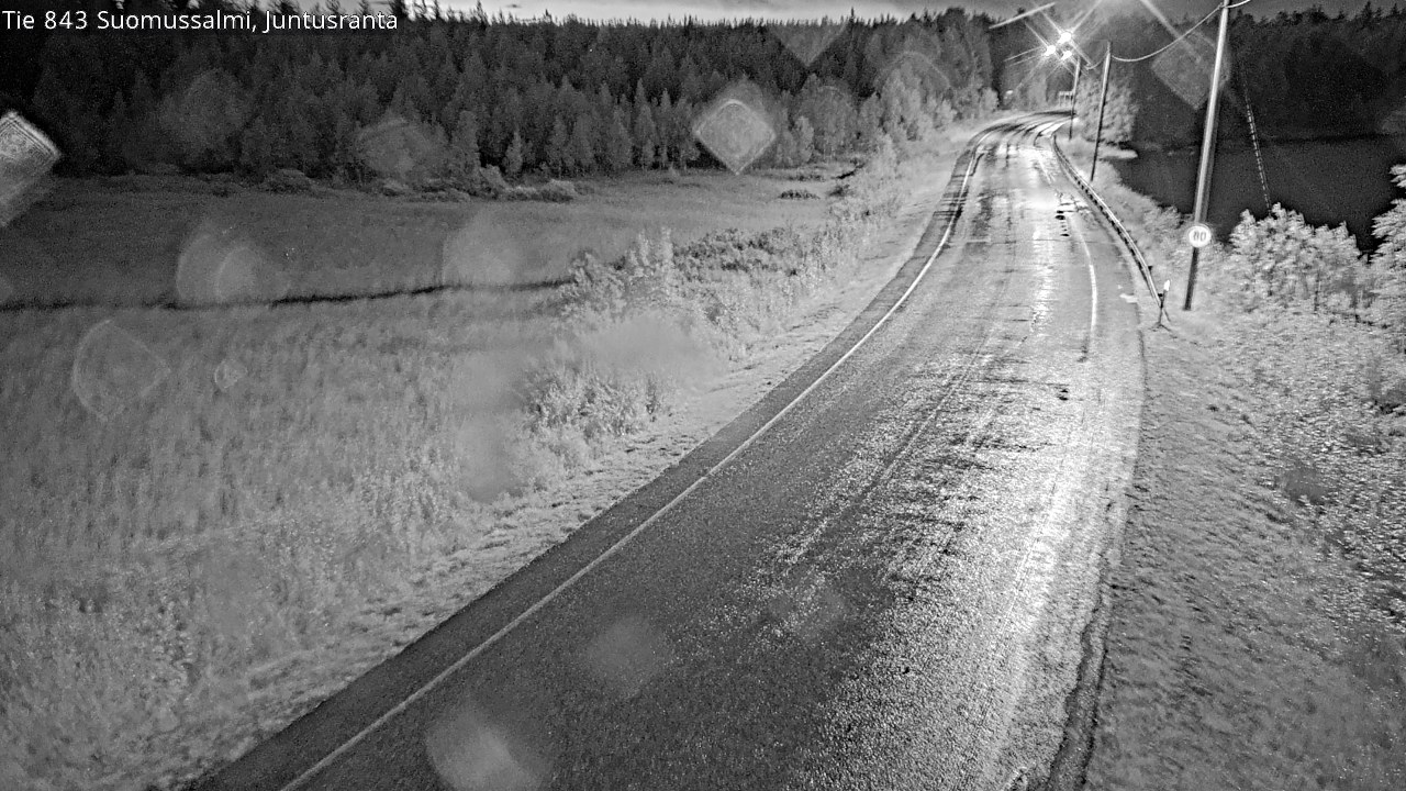 Kelikamerat Kuva Tie 843 Suomussalmi, Juntusranta, Suomussalmi, Kainuu