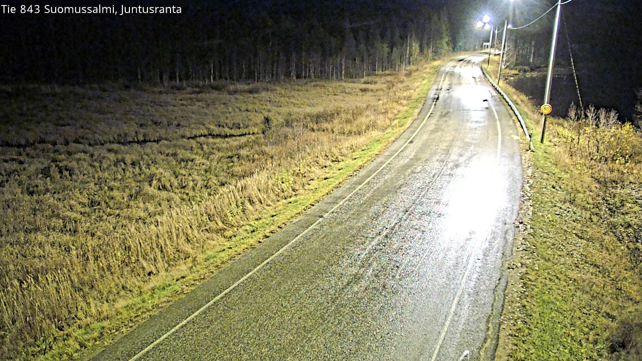 Kelikamerat Kuva Tie 843 Suomussalmi, Juntusranta, Suomussalmi, Kainuu