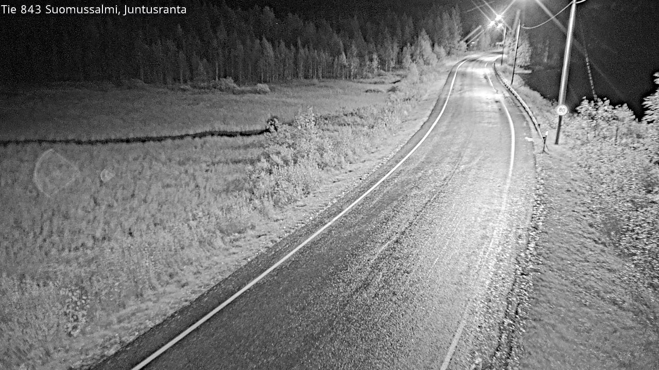 Kelikamerat Kuva Tie 843 Suomussalmi, Juntusranta, Suomussalmi, Kainuu