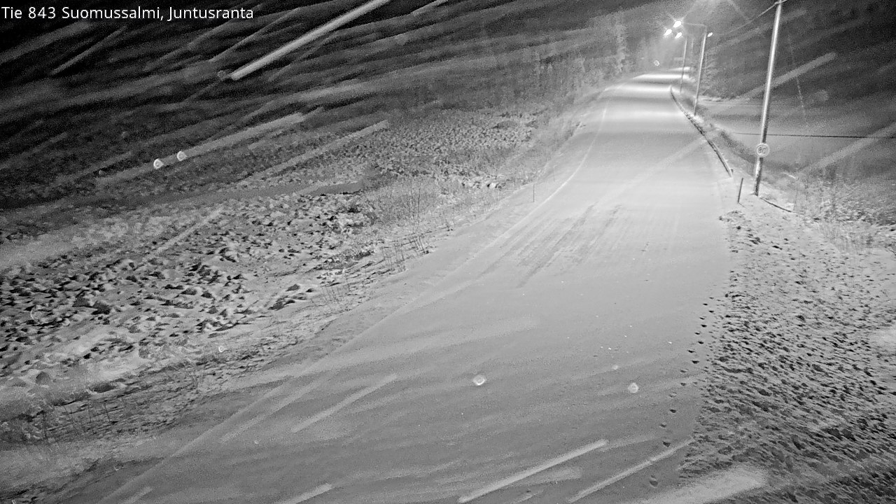 Kelikamerat Kuva Tie 843 Suomussalmi, Juntusranta, Suomussalmi, Kainuu