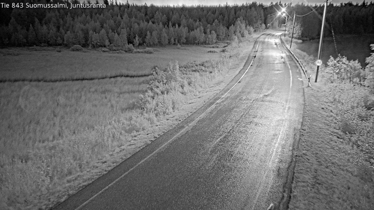 Kelikamerat Kuva Tie 843 Suomussalmi, Juntusranta, Suomussalmi, Kainuu