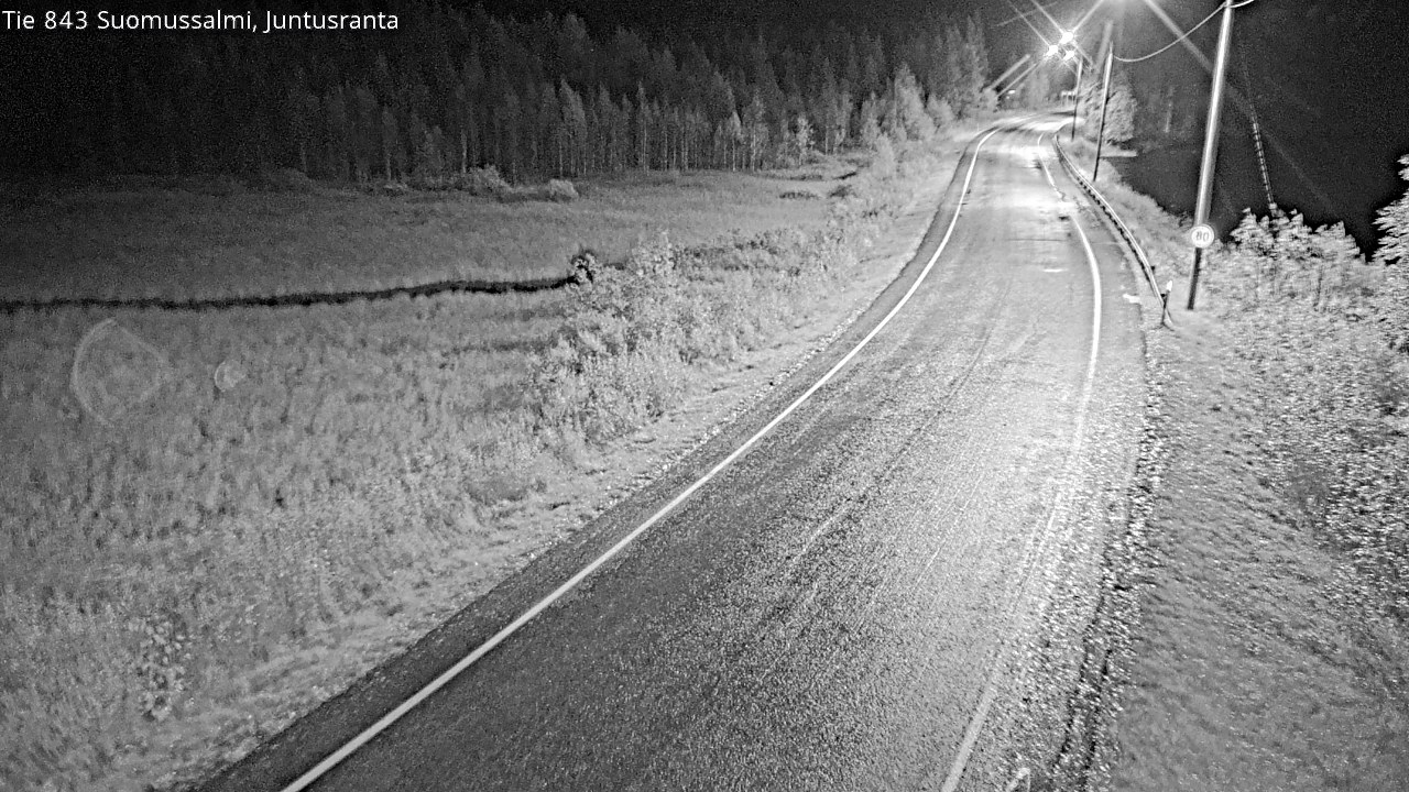 Kelikamerat Kuva Tie 843 Suomussalmi, Juntusranta, Suomussalmi, Kainuu