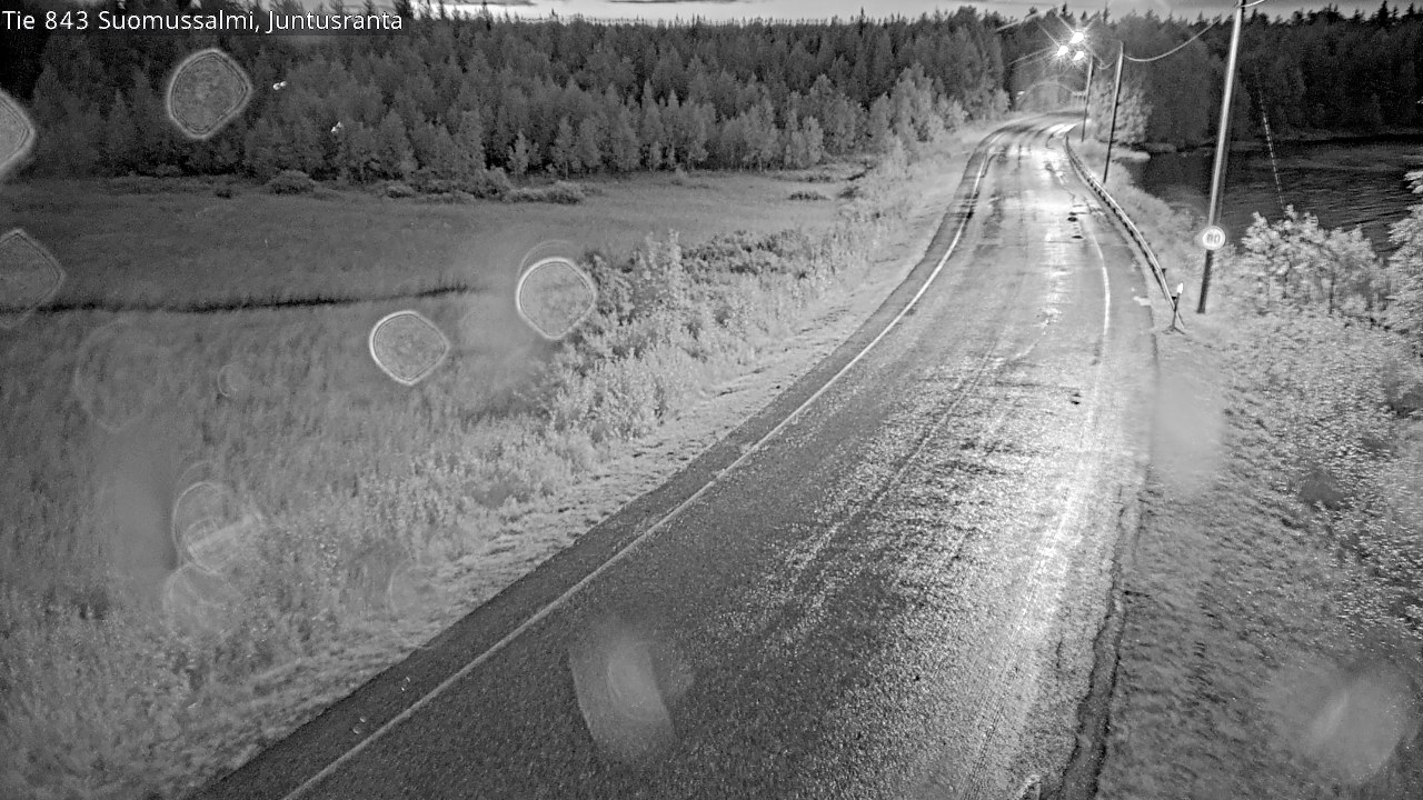Kelikamerat Kuva Tie 843 Suomussalmi, Juntusranta, Suomussalmi, Kainuu