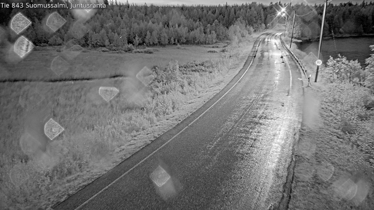 Kelikamerat Kuva Tie 843 Suomussalmi, Juntusranta, Suomussalmi, Kainuu