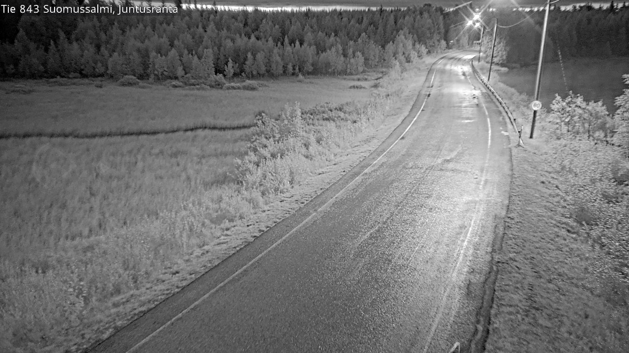Kelikamerat Kuva Tie 843 Suomussalmi, Juntusranta, Suomussalmi, Kainuu
