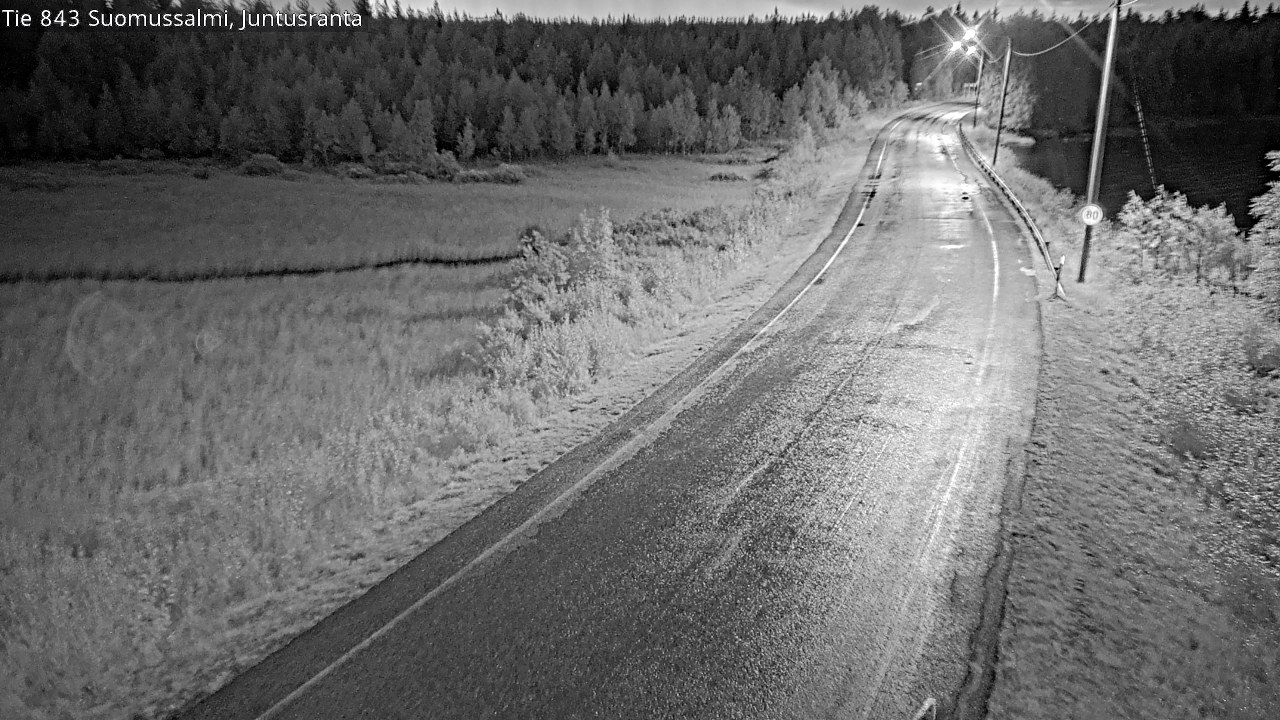 Kelikamerat Kuva Tie 843 Suomussalmi, Juntusranta, Suomussalmi, Kainuu