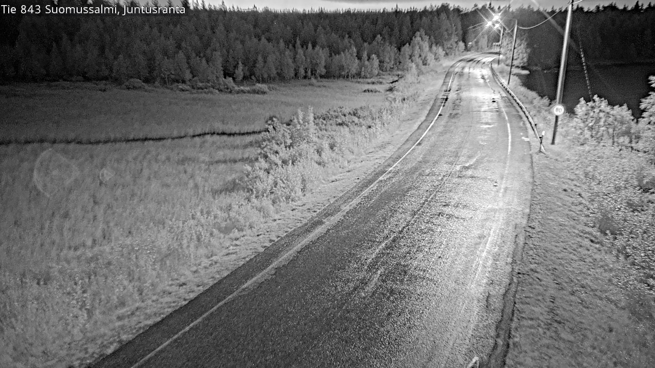 Kelikamerat Kuva Tie 843 Suomussalmi, Juntusranta, Suomussalmi, Kainuu