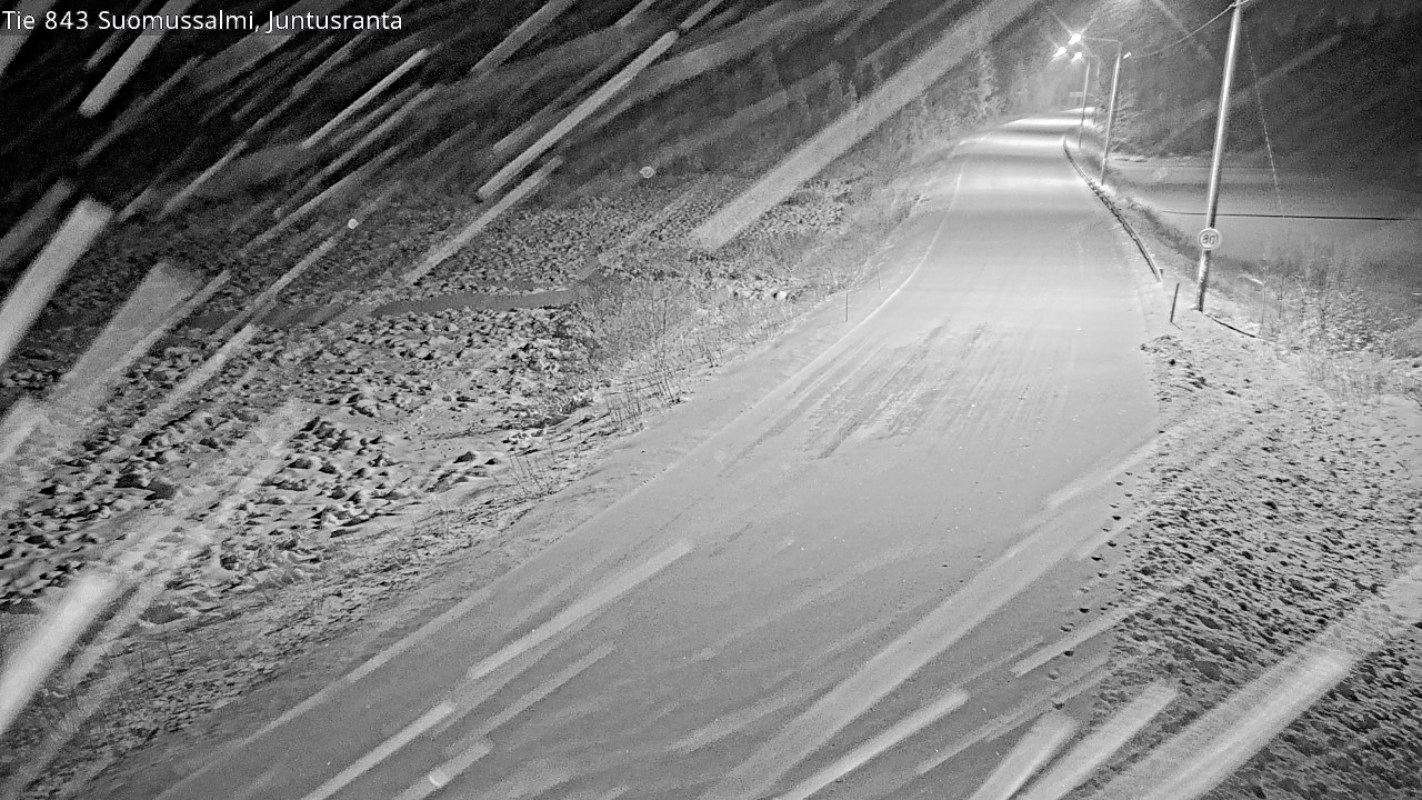 Kelikamerat Kuva Tie 843 Suomussalmi, Juntusranta, Suomussalmi, Kainuu