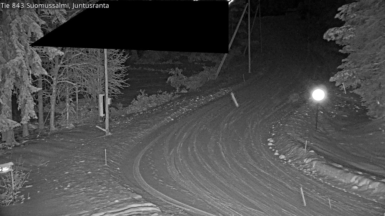 Kelikamerat Kuva Tie 843 Suomussalmi, Juntusranta, Suomussalmi, Kainuu