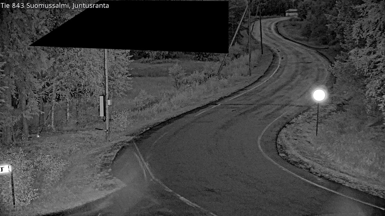 Kelikamerat Kuva Tie 843 Suomussalmi, Juntusranta, Suomussalmi, Kainuu