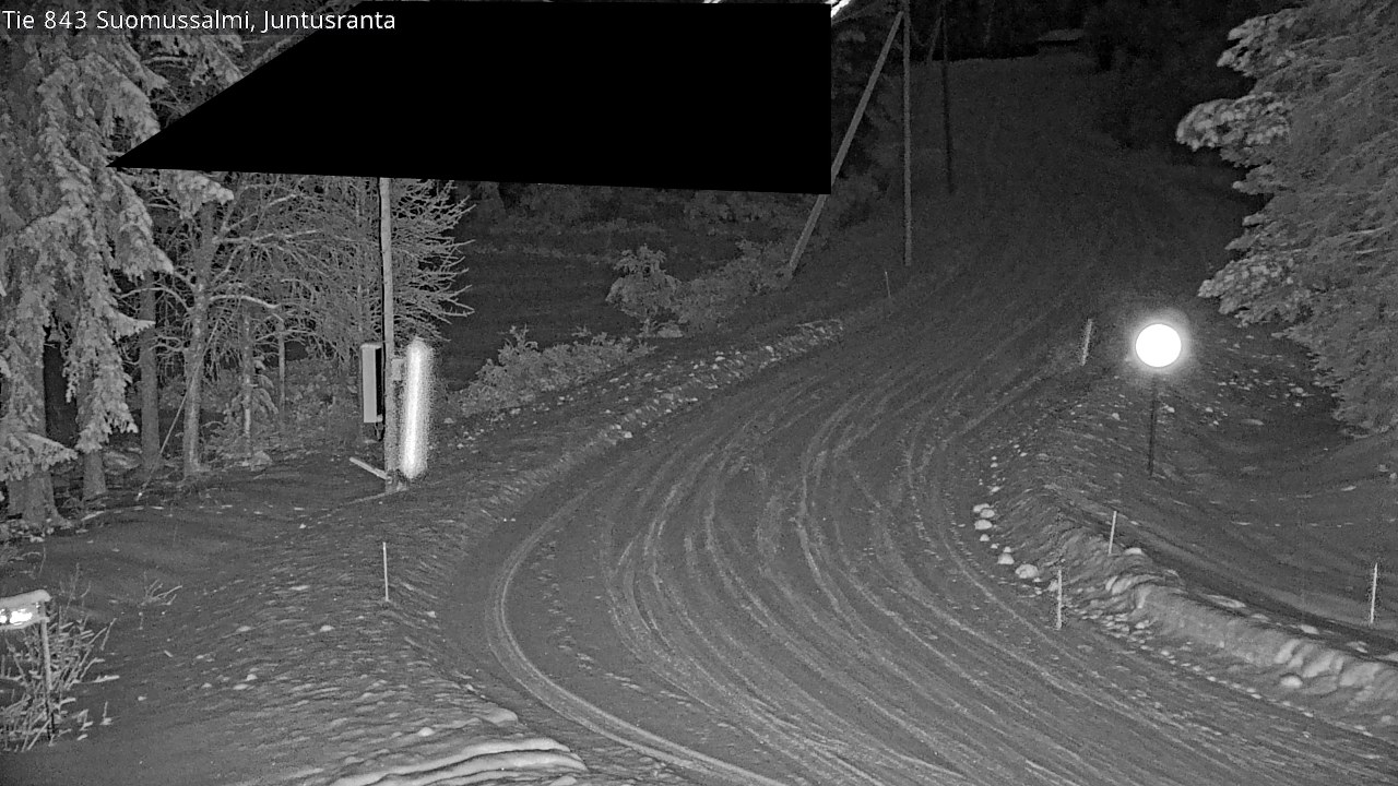 Kelikamerat Kuva Tie 843 Suomussalmi, Juntusranta, Suomussalmi, Kainuu