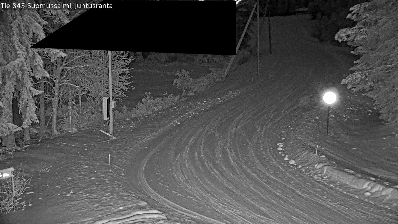 Kelikamerat Kuva Tie 843 Suomussalmi, Juntusranta, Suomussalmi, Kainuu