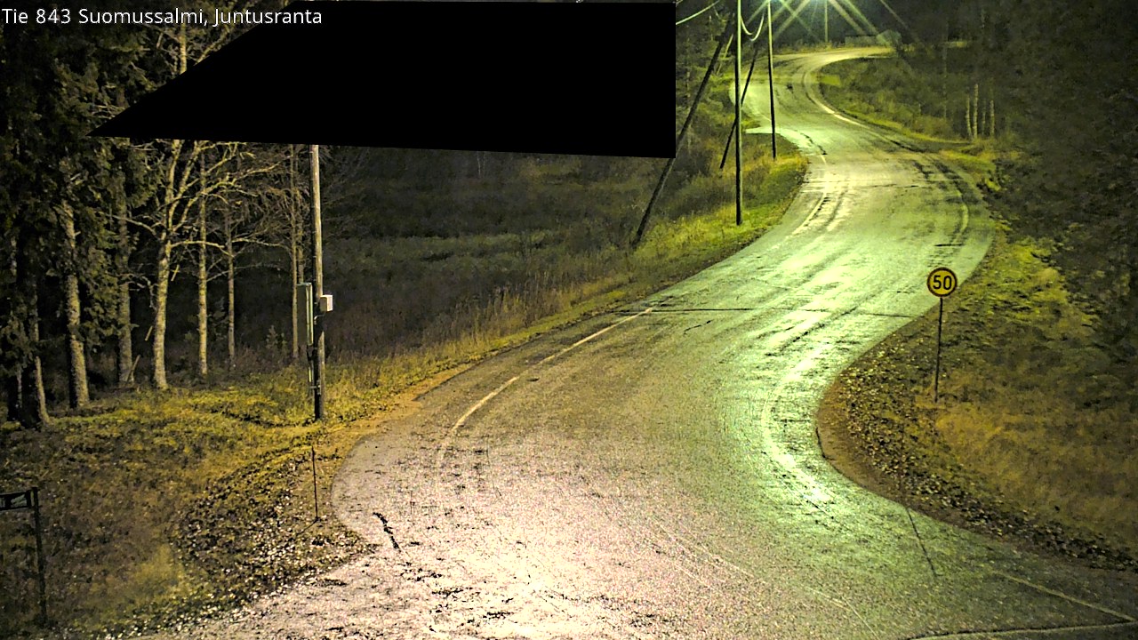 Kelikamerat Kuva Tie 843 Suomussalmi, Juntusranta, Suomussalmi, Kainuu